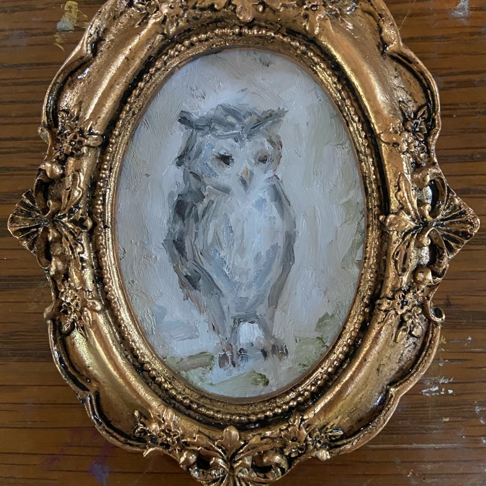 original oil painting,framed